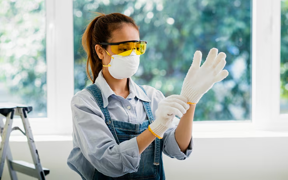 Prevención de riesgos laborales en actividades de limpieza