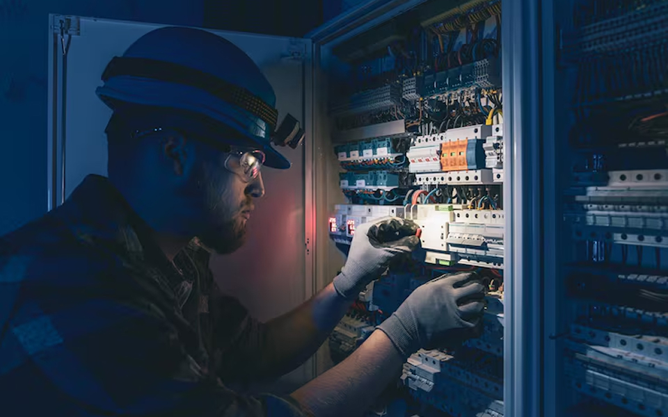 Reciclaje riesgo eléctrico Telco